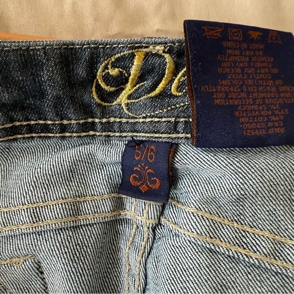 Dereon Charcoal Flare Jeans - Picture 8 of 8